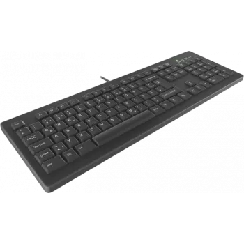 Teclado Contour Design Active Key AK-C8100 médico USB QWERTZ alemão preto