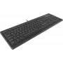 Teclado Contour Design Active Key AK-C8100 médico USB QWERTZ alemão preto