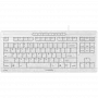 CHERRY STREAM TKL teclado universal USB AZERTY francês branco