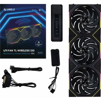Lian Li 12TLLCD1W3B preto
