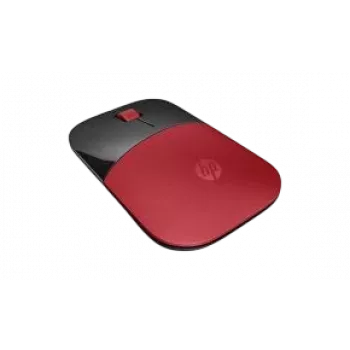 HP rato sem fios 220 (Sunset Red), ambidestro, ótico, RF sem fios, 1600 DPI, preto, vermelho