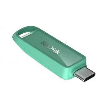SANDISK iXpand Phone Drive com USB-C, Seafoam Green, 256 GB
