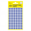 Avery Zweckform 3591 – pontos de marcação removíveis, Ø 8 mm, azul, 416 unid.
