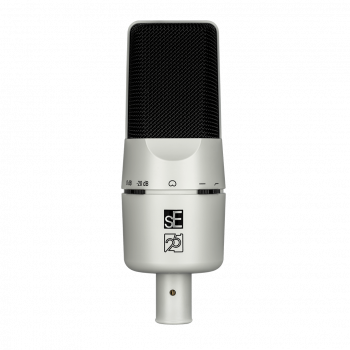Microfone condensador sE Electronics X1 A 25th Anniversary, branco/preto