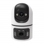 Câmara interior Wi-Fi com lente dupla MOES WCM-Q09 com alimentação USB