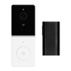 Campainha de vídeo Wi-Fi MOES WDB-TY-B20, RF 433 MHz, 1080p