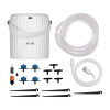 Conjunto de rega gota a gota Wi-Fi MOES WWP-BY-808 com bomba USB e mangueira de 6 m