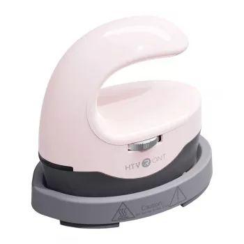 Mini prensa térmica HTVRONT HPM02 Mini4, rosa