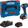 Bosch GDS 18V-330 HC conjunto de chave de impacto 06019L5003, 2 × 5,0 Ah, GAL 18V-40, L-BOXX