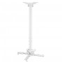 Manhattan 462686 suporte de teto para projetor, 35 kg, 745–1145 mm, branco